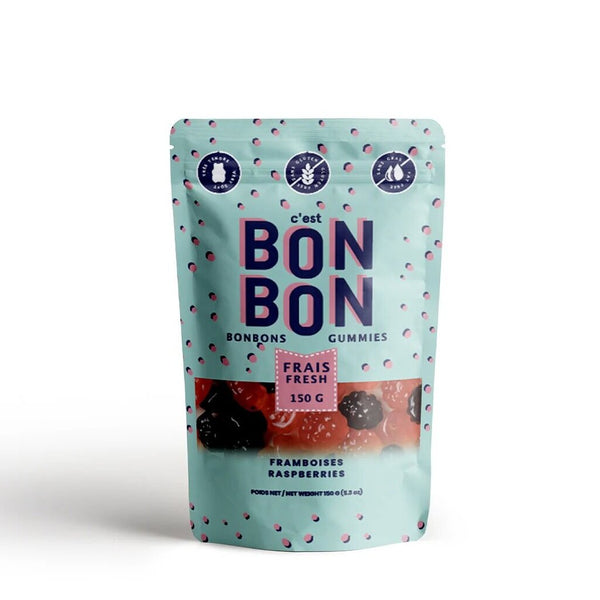 C'est BONBON Raspberries Gummy Candies