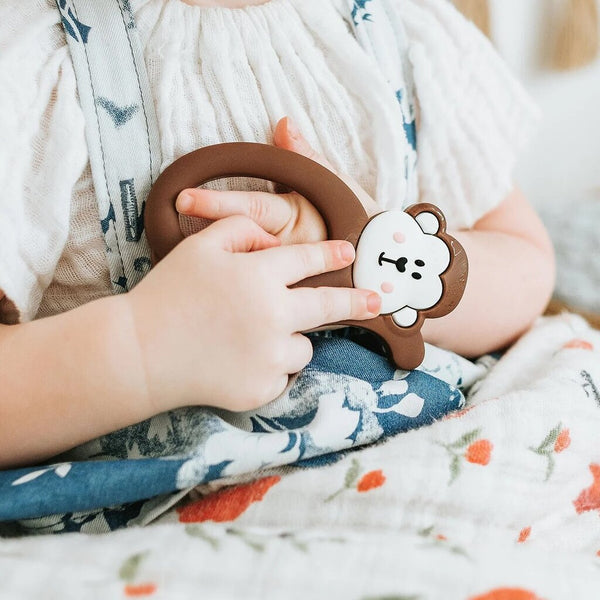 Little Cheeks Monkey Teether