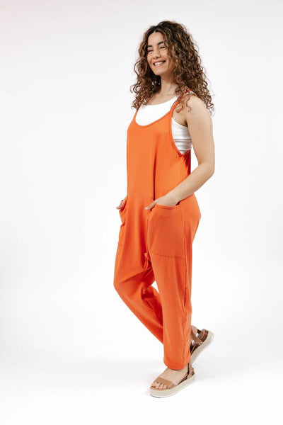 Smash + Tess 'Abigael' Romper - Chili