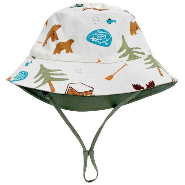 Parade Organics Reversible Cotton Bucket Hat - Canada Camper