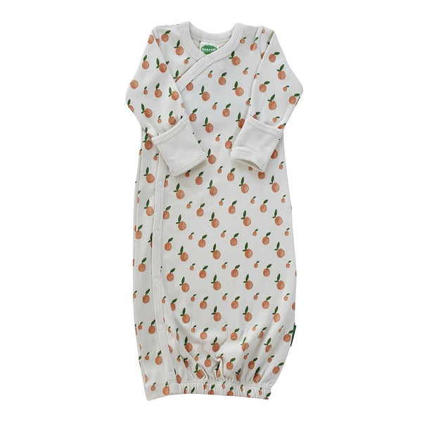 Parade Organics Cotton Baby Gown - Citrus