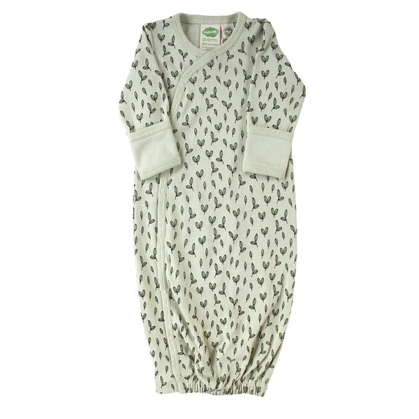 Parade Organics Cotton Baby Gown - Sprouts