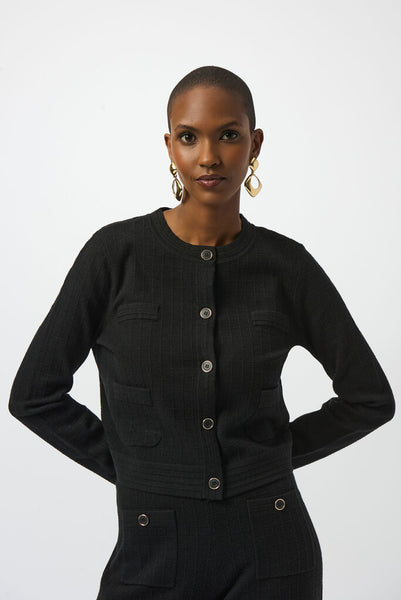 Joseph Ribkoff 253983 Knit Button Front Jacket