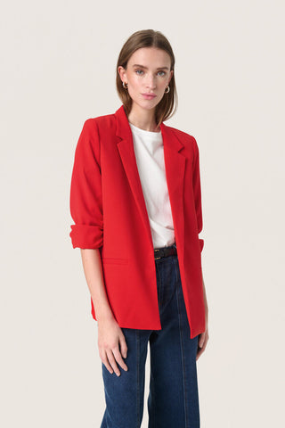 Soaked in Luxury 'Shirley' Blazer - Goji Berry