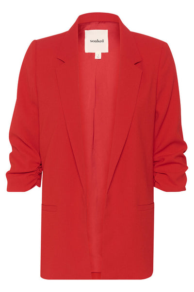 Soaked in Luxury 'Shirley' Blazer - Goji Berry