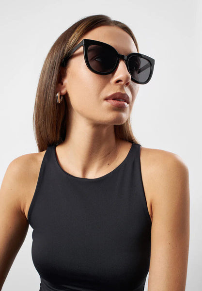 Eco Shades 'Mora' Black Sunglasses