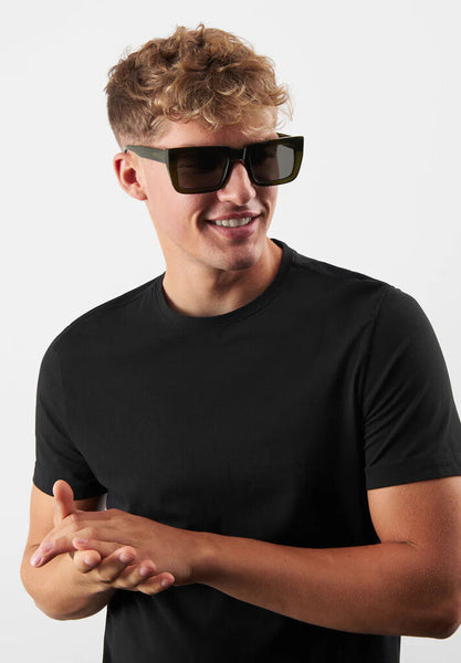 Eco Shades 'Palazzo' Olive Sunglasses