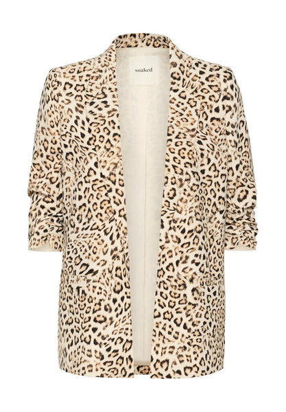 Soaked in Luxury 'Shirley' Blazer - Leopard Print