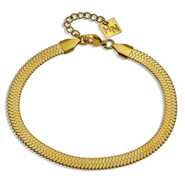 Hackney Nine 'Laila' Snake Skin Textured Bracelet