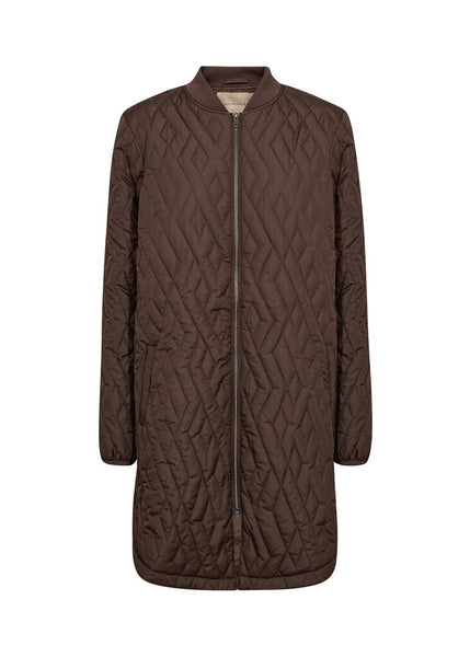 Soyaconcept 'Fenya' Quilted Jacket - Hot Fudge