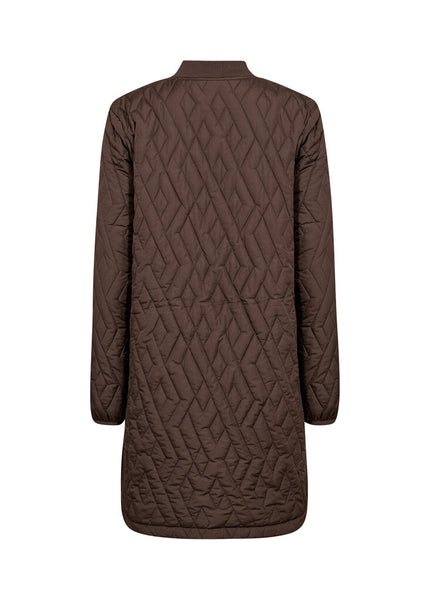 Soyaconcept 'Fenya' Quilted Jacket - Hot Fudge