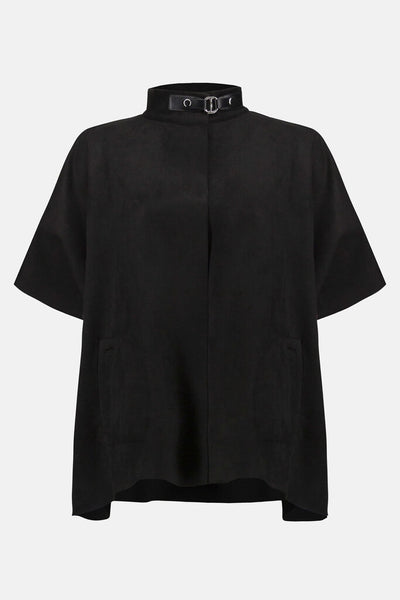 Joseph Ribkoff 253240 Scuba Suede Poncho Cover Up