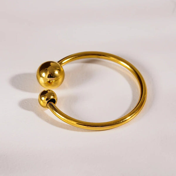 Hackney Nine 'Althea' Essential Gold Ball Ring