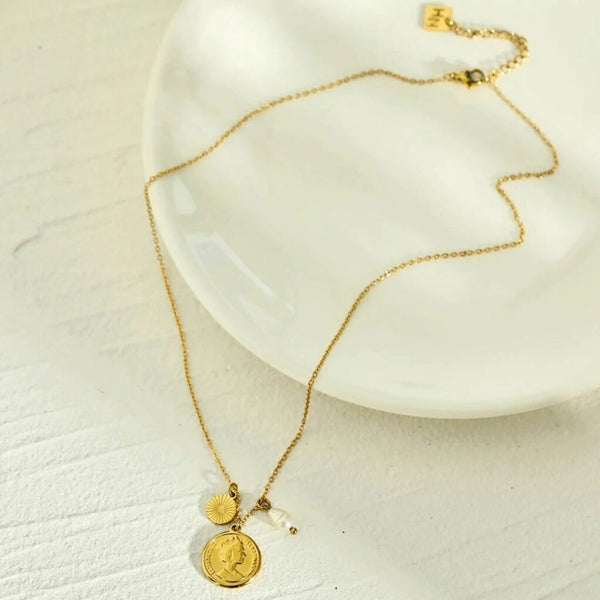 Hackney Nine 'Izabella' Vintage Charms Necklace