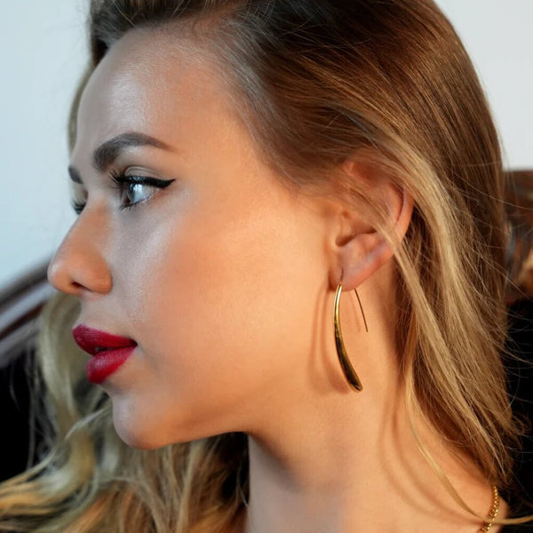 Hackney Nine 'Adara' Avant-Garde Geometric Earrings