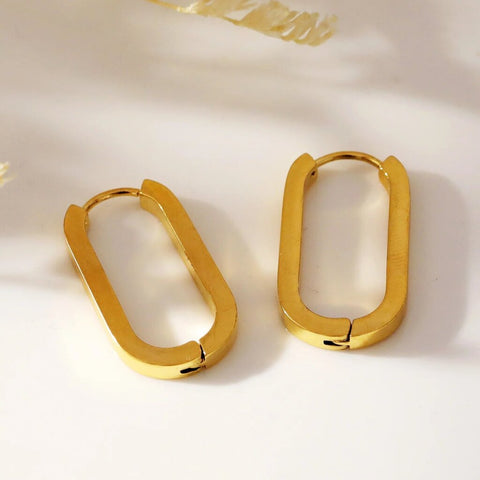 Hackney Nine 'Chanda' Rounded Corner Rectangular Hoops