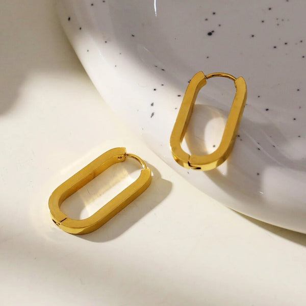 Hackney Nine 'Chanda' Rounded Corner Rectangular Hoops