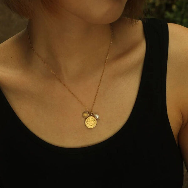 Hackney Nine 'Izabella' Vintage Charms Necklace