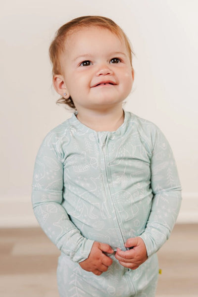 Moon Fruit Zippy Sleeper - Woodland Walk