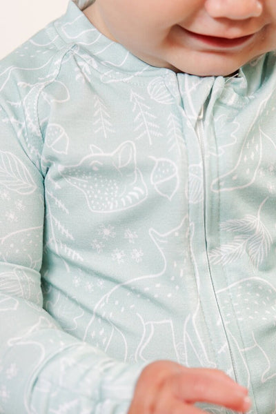 Moon Fruit Zippy Sleeper - Woodland Walk