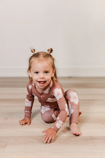 Moon Fruit Zippy Sleeper - Petals