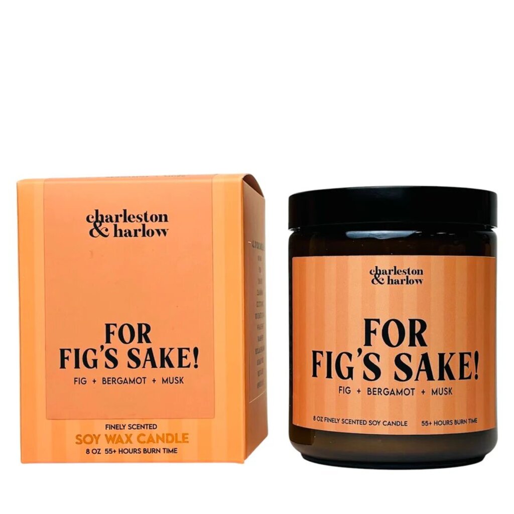 Charleston & Harlow 'For Fig's Sake!' Boxed Candle