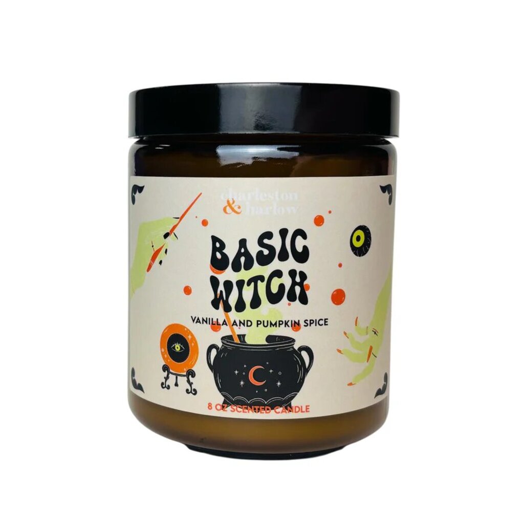 Charleston & Harlow 'Basic Witch' Vanilla & Pumpkin Candle