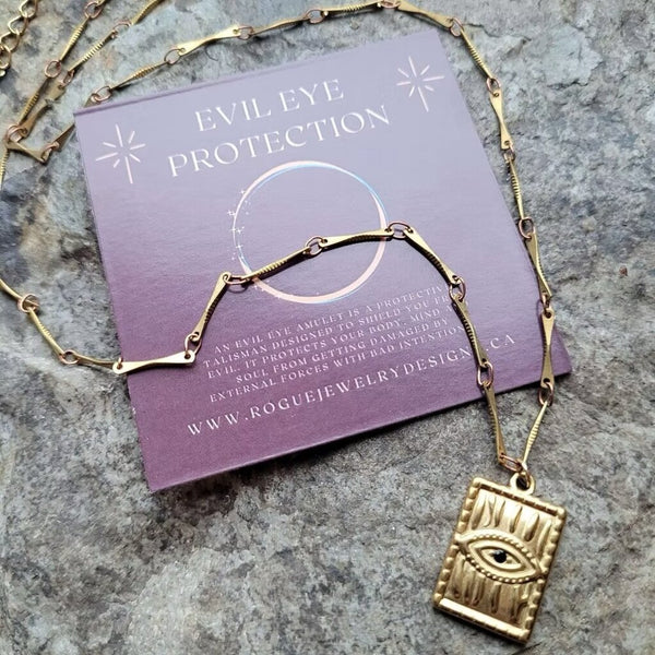 Rogue Jewelry Evil Eye Necklace