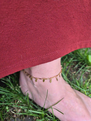 Rogue Jewelry 'Fleuris' Anklet