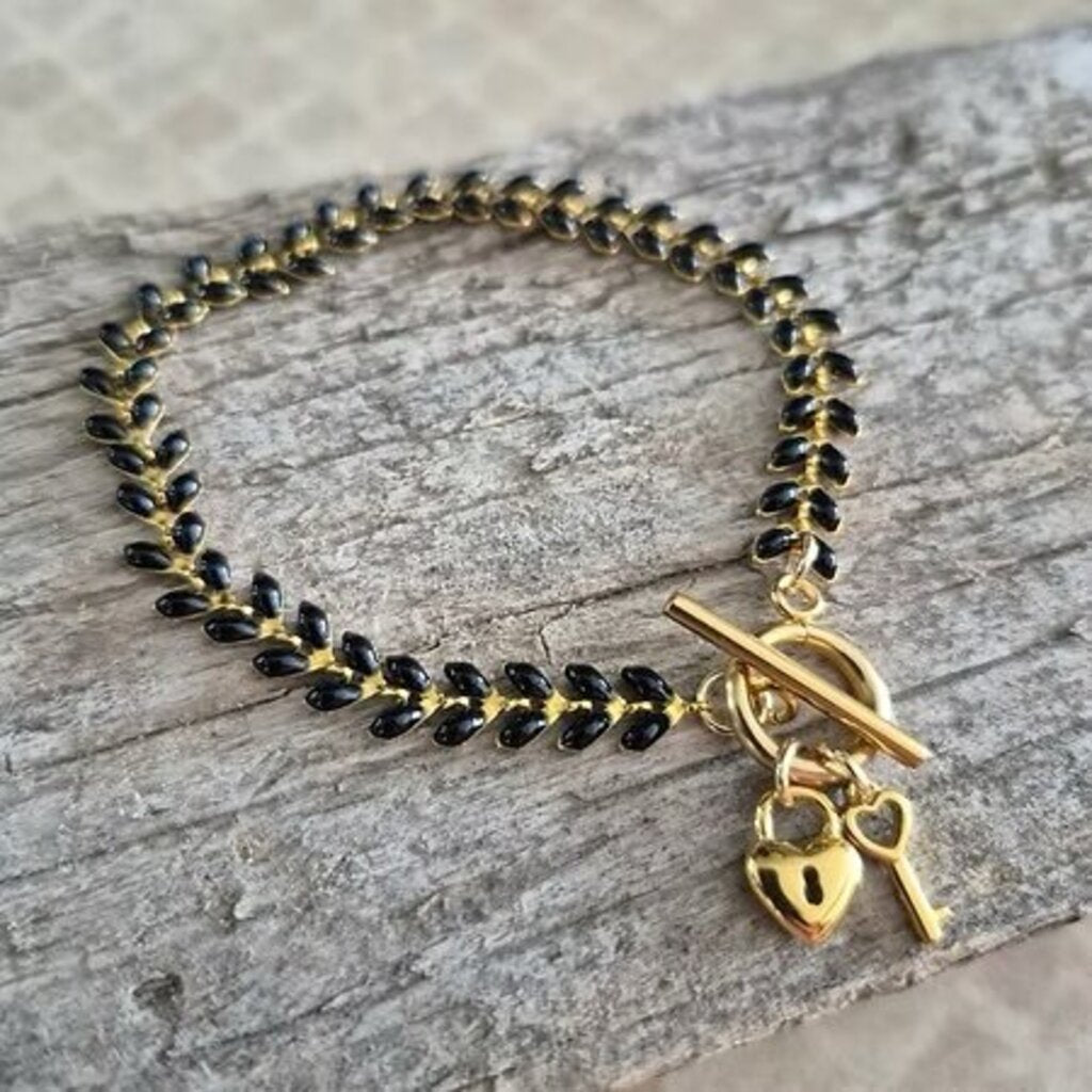 Rogue Jewelry 'Key to my Heart' Bracelet