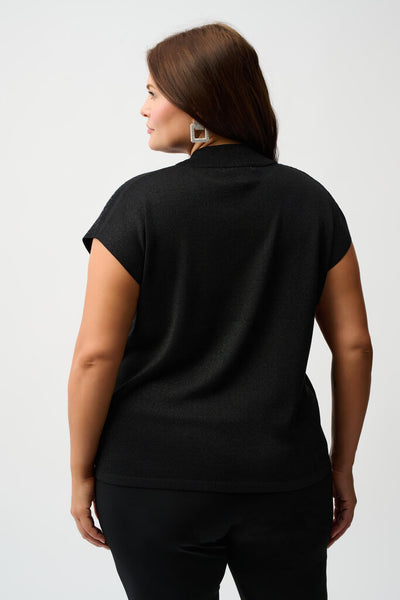 Joseph Ribkoff 254935 Sequin Studded Knit Top