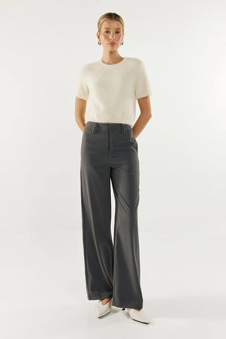 Madison the Label 'Ruby' Fluffly Knit Tee