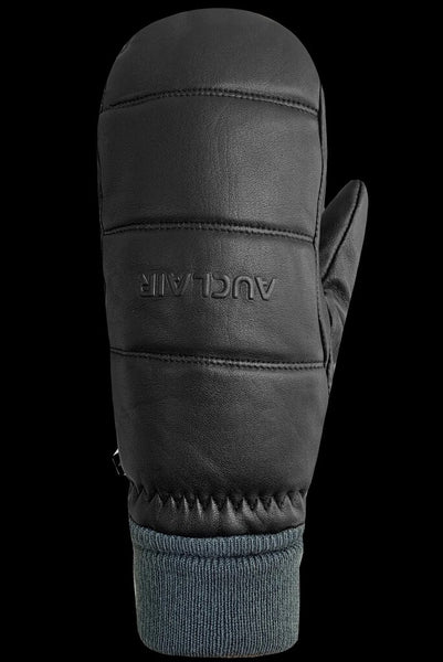 Auclair 'Luna' Leather Mitts - Black