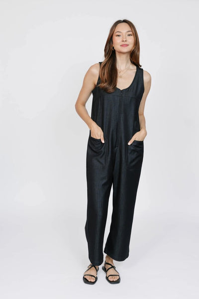 Smash + Tess 'Melani' Denim Romper