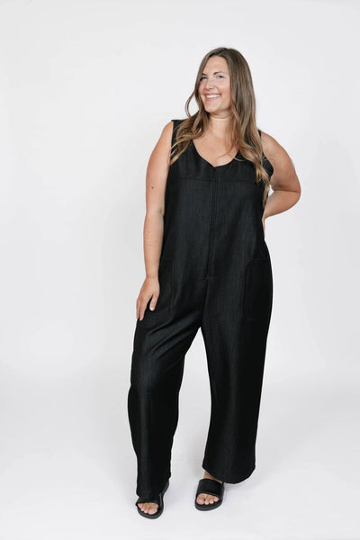 Smash + Tess 'Melani' Denim Romper