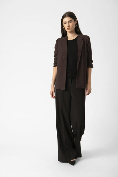 Soaked in Luxury 'Shirley' Blazer - Chocolate Torte