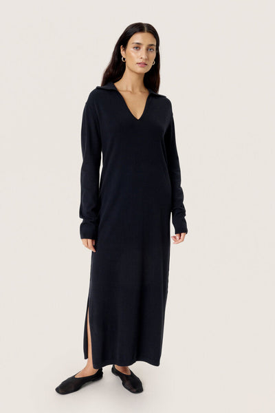 Soaked in Luxury 'Spina' Knit Polo Dress