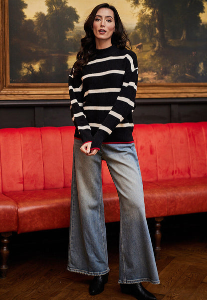 Angeley 'Cardiff' Striped Sweater