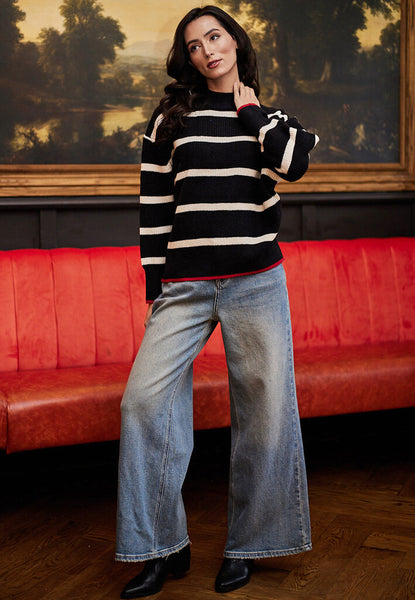 Angeley 'Cardiff' Striped Sweater