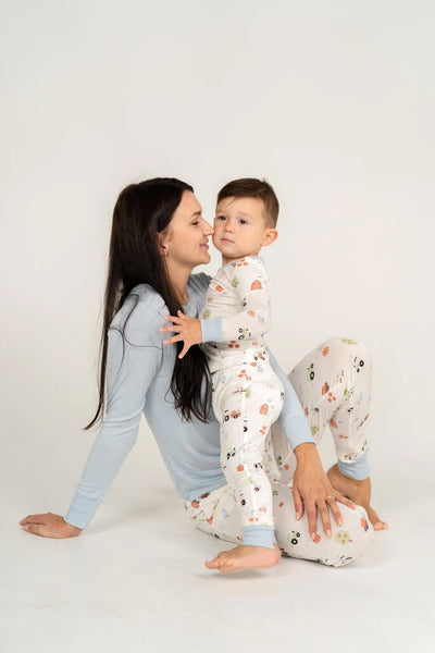 Silkberry Baby Bamboo Pajama Set - Pumpkin Farm