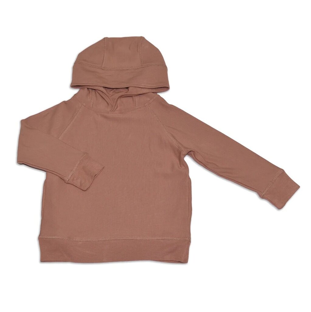 Silkberry Baby Bamboo Fleece Hoodie - Chocolate