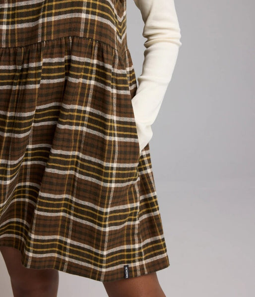 Known Supply 'Glenwood' Plaid Pinafore