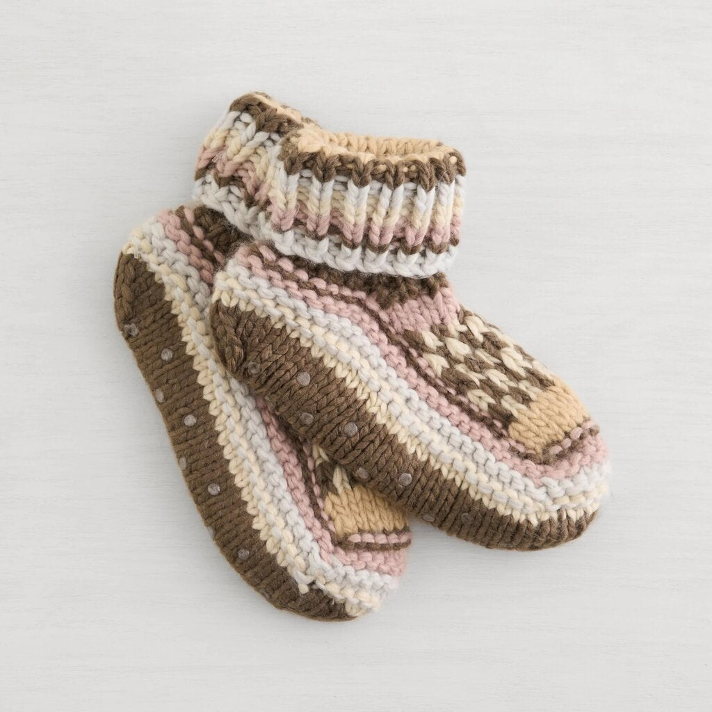 Lemon 'Northern Isles' Knit Bootie - Brown