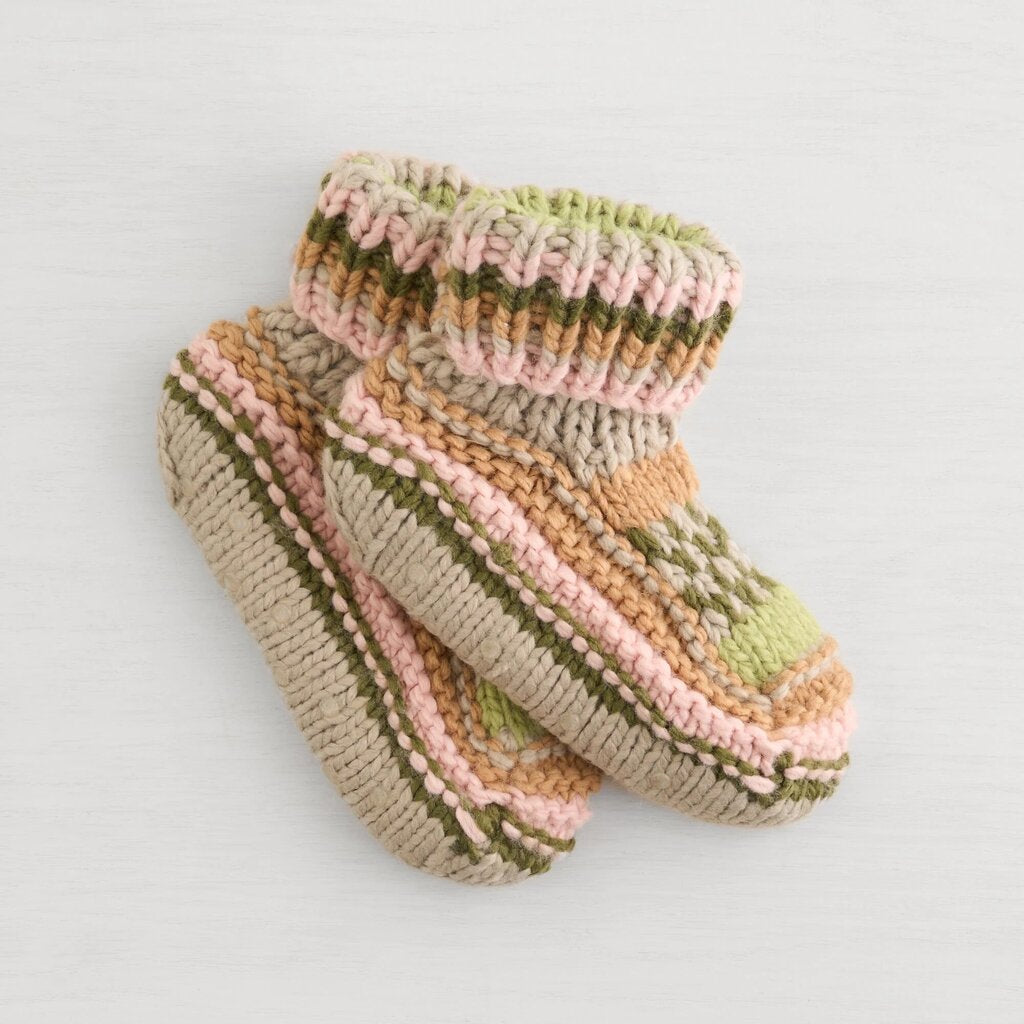 Lemon 'Northern Isles' Knit Bootie - Green