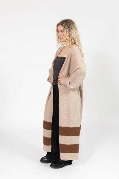 Smash + Tess 'Mabel' Striped Long Cardigan