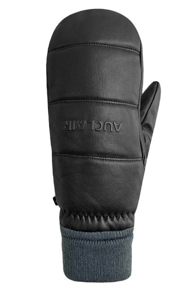 Auclair 'Luna' Leather Mitts - Black