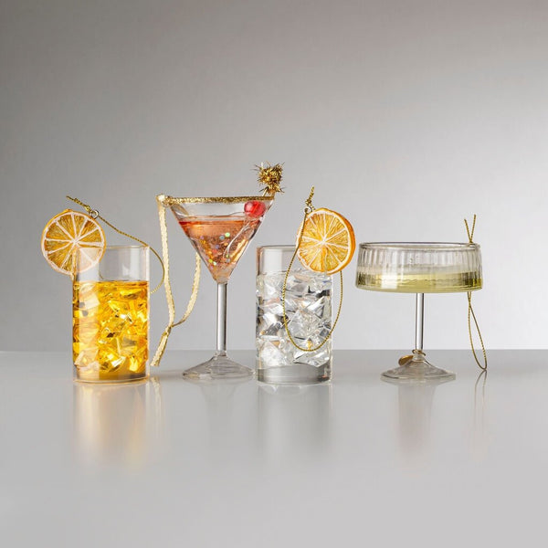 Champagne Coup Glass Ornament