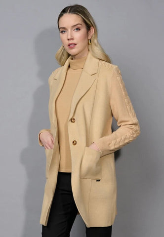 Picadilly Sweater Trimmed Jacket