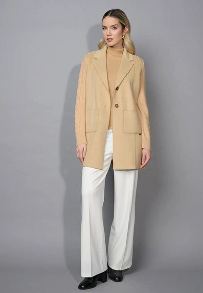 Picadilly Sweater Trimmed Jacket