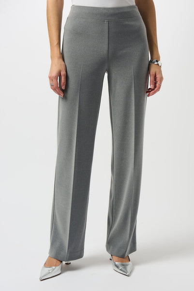 Joseph Ribkoff 253303 Grey Melange Silky Knit Pants